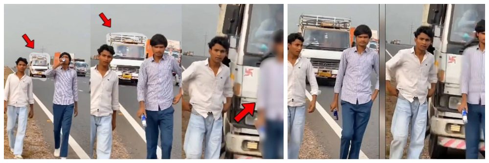 लाईक्सच्या नादात मृत्यूचा 'लाईव्ह' थरार; Watch Video