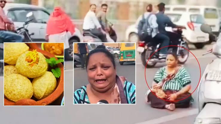 2-pani-puri-ke-liye-satyagrah-womans-street-protest-over-missing-golgappas-brings-vadodara-to-a-halt-viral-upset-over-being-served-2-paani-puris-less-vadodara-woman-202509.jpeg | ₹ 20 रुपयांच्या 6 ऐवजी फक्त 4 च पाणीपुरी दिल्या... भररस्त्यात महिलेनं सुरु केलं आंदोलन, अन् मग... #गोलगप्पा | belgaum news | belgavkar बेळगावकर