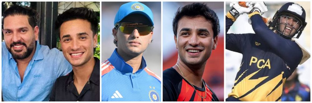 16 षटकारांचं वादळ; 32 चेंडूत शतक