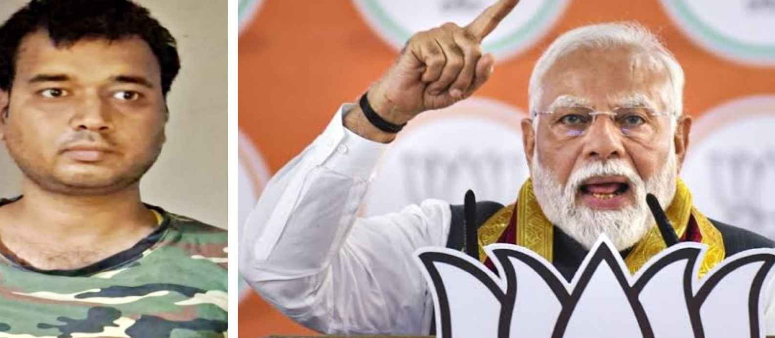 जमिनीच्या वादातून मोदींना धमकी;