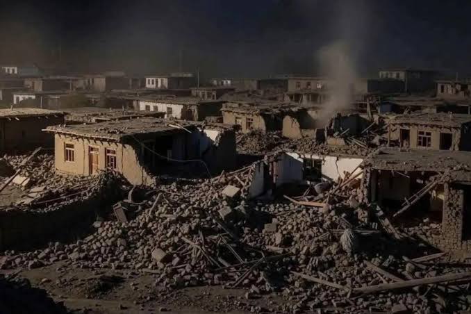 #Earthquake; भारताच्या शेजारी देशात भूकंपाने भयाण अवस्था, झटक्यात सगळं उद्धवस्त