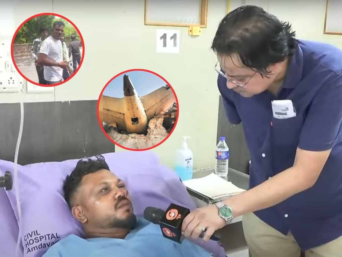 मी उडी मारली नाही, तर.... दुर्घटनेतून बचावलेला एकमेव प्रवासी #घटनाक्रम Watch Video