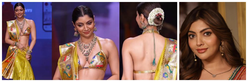 अभिनेत्रीनं पैठणीवर घातला बिकनी ब्लाऊज;