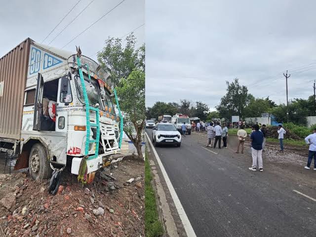 राष्ट्रीय महामार्गावर मृत्यूचं तांडव; कंटेनरनं 6 जणांना चिरडलं