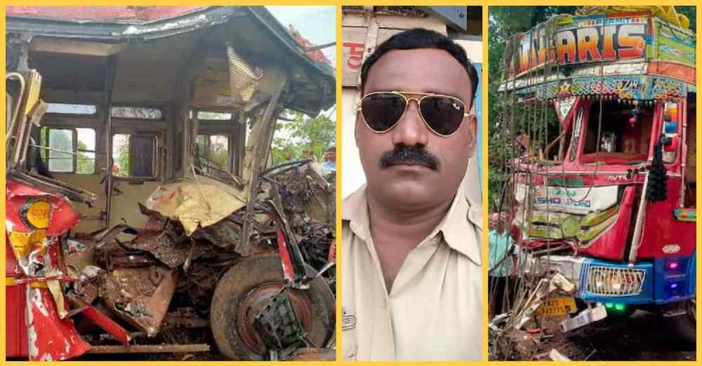 बेळगाव—वेंगुर्ला रस्त्यावर ट्रकच्या धडकेत एसटी चालकाचा जागीच मृत्यू