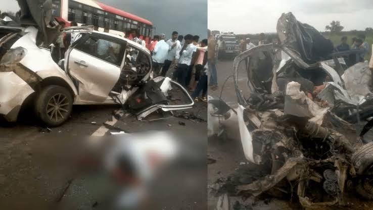 belgaum-news-4-dead-as-car-ksrtc-bus-collide-in-athani-belgaum-news-belagavi-belagavi-news-belgavkar-news-202507.jpeg | बेळगाव : भीषण अपघात; दाम्पत्यासह 4 जण ठार | belgaum news | belgavkar बेळगावकर
