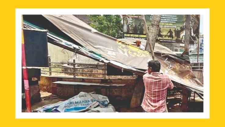बेळगाव : खंजर गल्लीत कारवाई #महापालिका