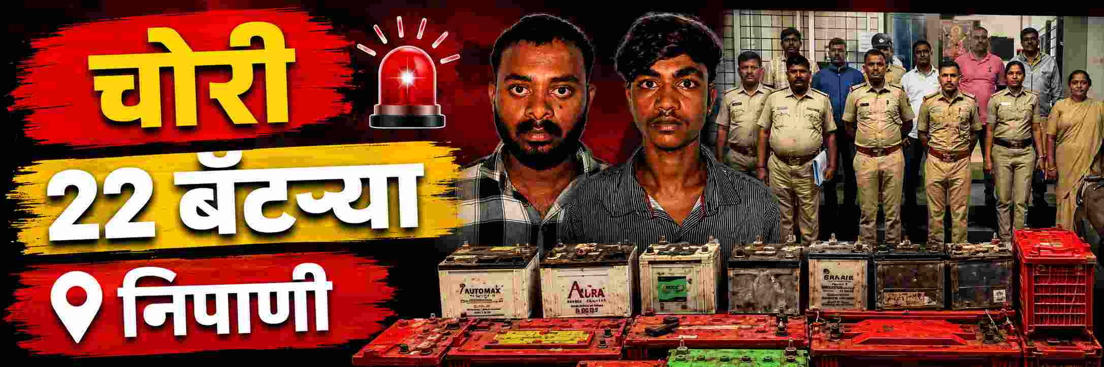 belgaum-news-basaveshwar-chowk-police-arrested-two-people-for-stealing-vehicle-batteries-nipani-202608_1.jpg | @ बेळगाव; बॅटरी चोरीचा धंदा; दोघांना अटक | belgaum news | belgavkar बेळगावकर