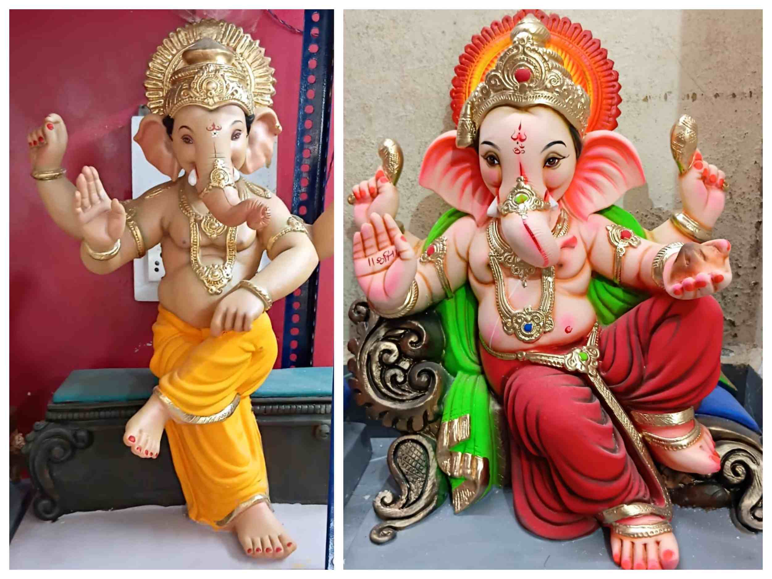 @ बेळगाव; सुंदर आकर्षक गणेशमूर्ती अतिशय कमीत कमी दरात