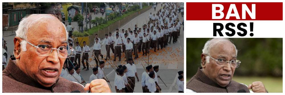 ‘संघावर बंदी घाला’ — काँग्रेस अध्यक्ष