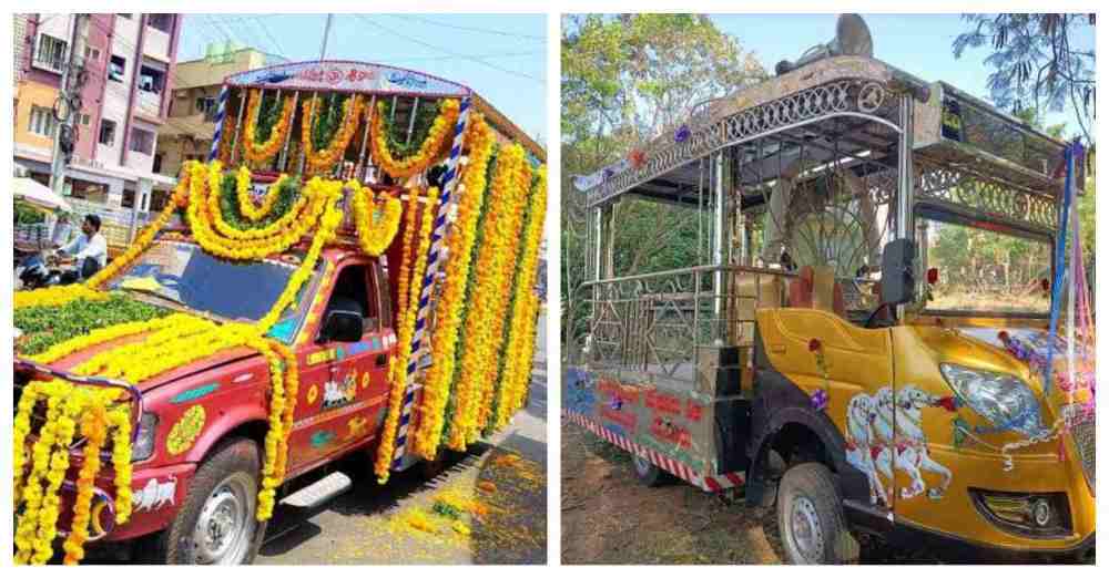 बेळगाव : 2 खुल्या शववाहिका; Hearse Van for Funeral