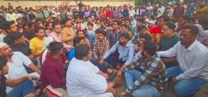 बेळगाव : संतीबस्तवाडमध्ये धर्मग्रंथाची विटंबना