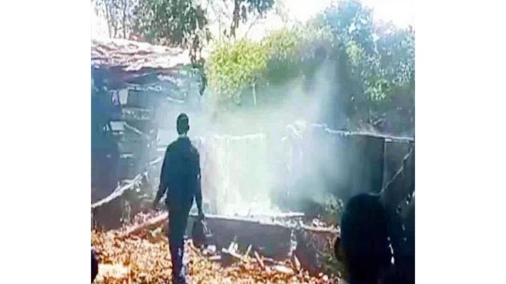 बेळगाव : सिलिंडर स्फोट @गँगवाडी