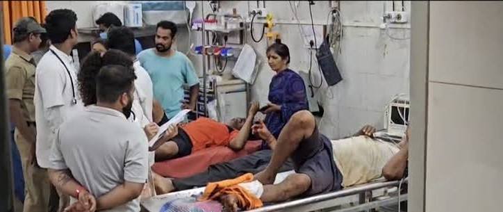 बेळगाव : @आंबेवाडी मारहाणप्रकरणी दोघांना अटक __ 7 जखमी