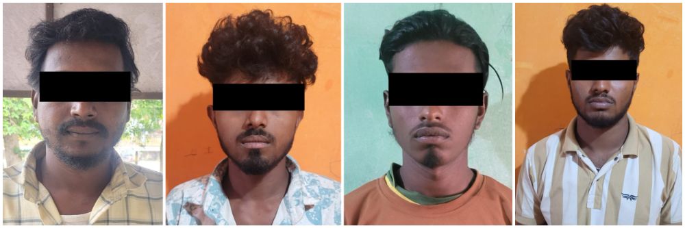 बेळगाव : खाजगी गाडी अडवून लुटलं; 4 जणांना अटक