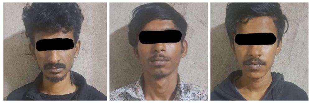 बेळगाव : सरदार मैदानाजवळ तिघांना अटक