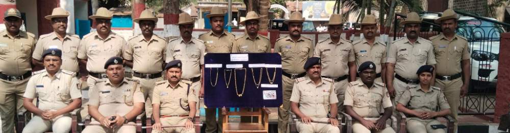 बेळगाव : 4 चेनस्नॅचर्स; ₹ 10 लाखांचे दागिने जप्त
