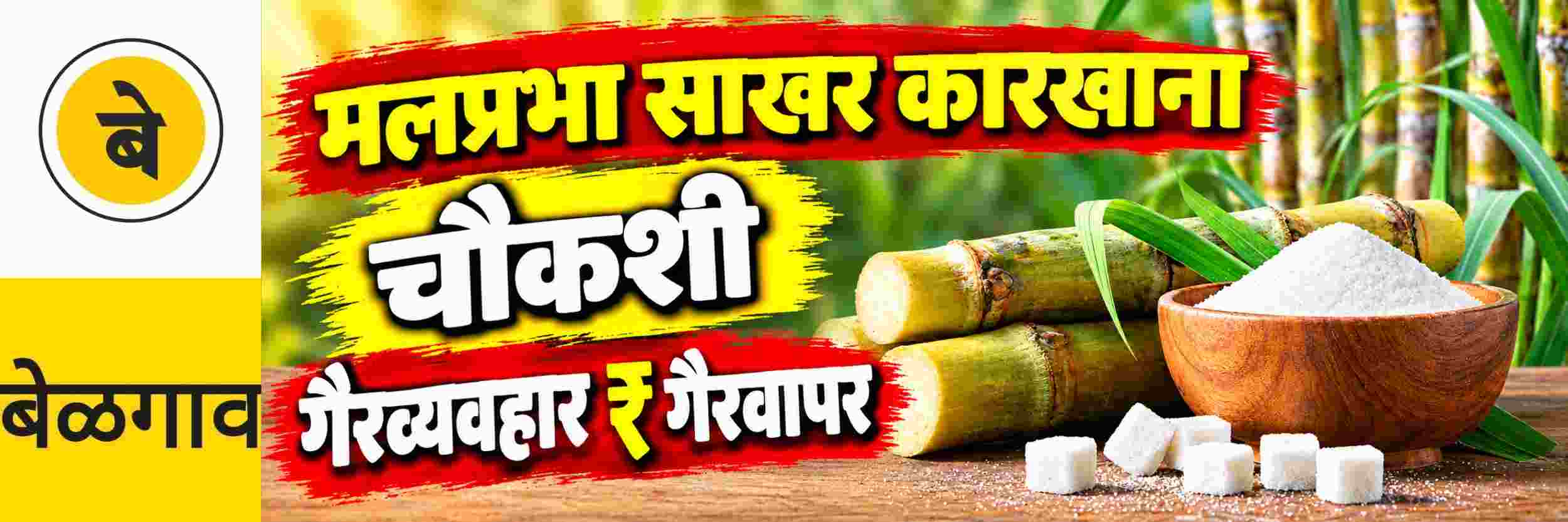 @ बेळगाव; मलप्रभा सहकारी साखर कारखाना;