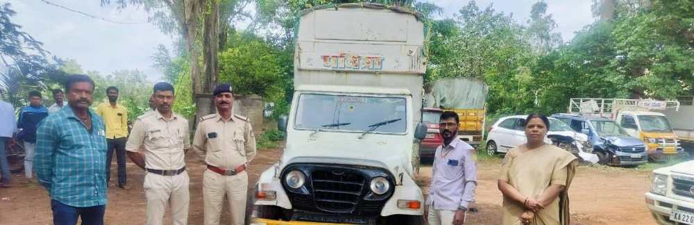 बेळगाव : 7 क्विंटल तांदूळ जप्त