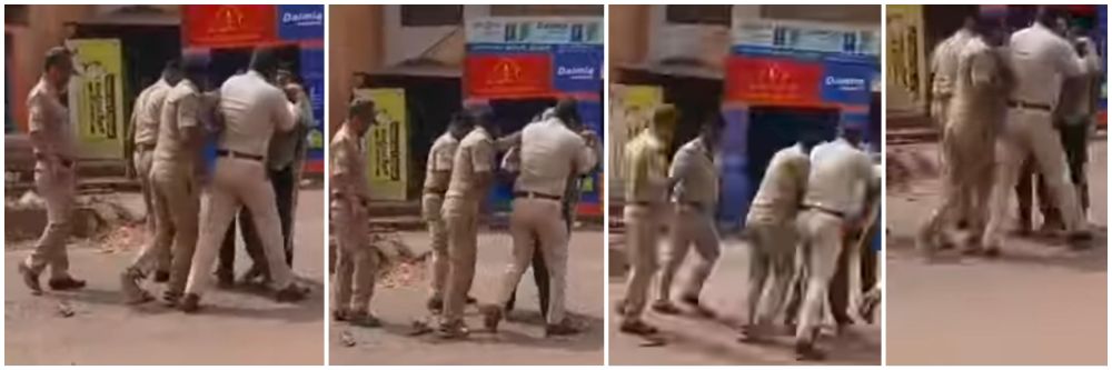 बेळगाव : पोलिसांकडून निवृत्त जवानाला मारहाण