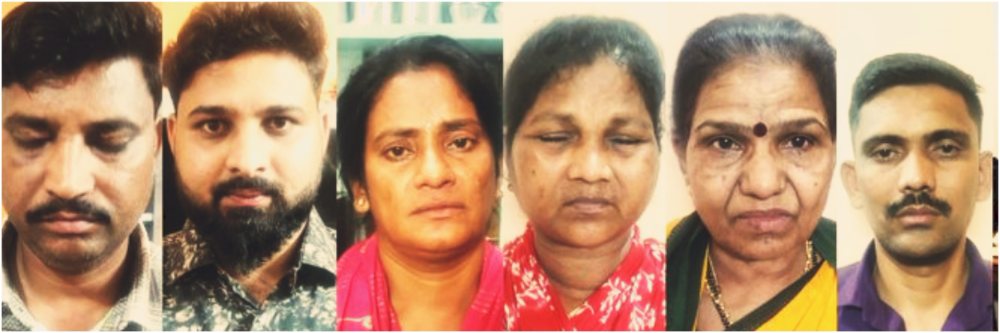 बेळगाव; 7 जणांना अटक; दोघे पोलीस;