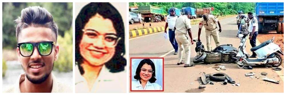 #बेळगाव @गोवा भीषण अपघात; Two killed in bike collision in Ponda