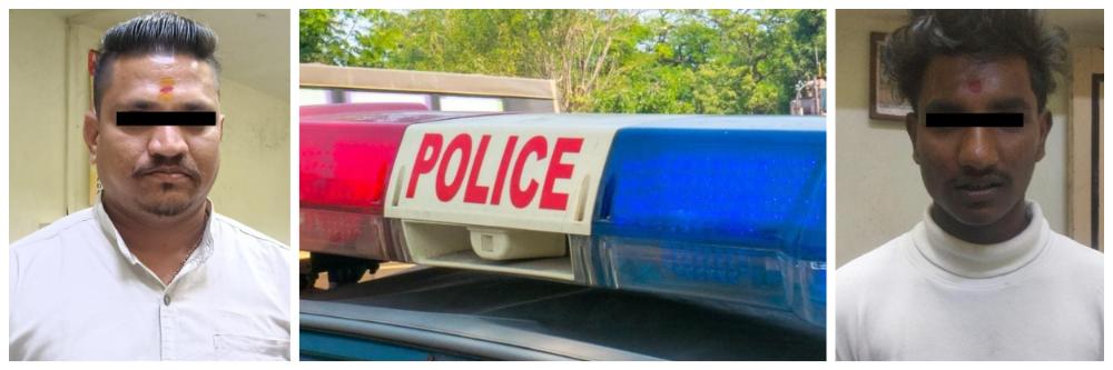 बेळगाव : दोघांना अटक; एपीएमसी पोलीस