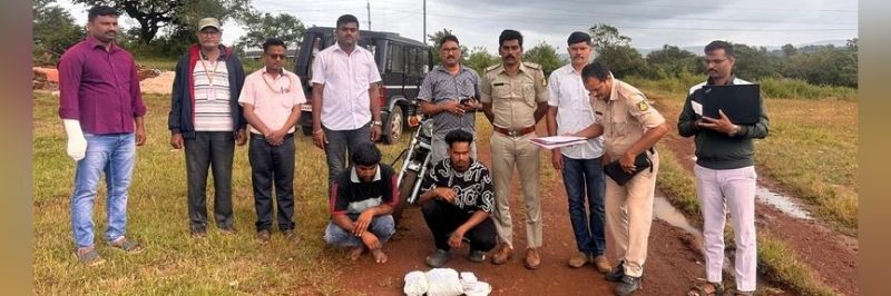 बेळगाव : हुंचेनहट्टीत आलेल्या दोघांना अटक