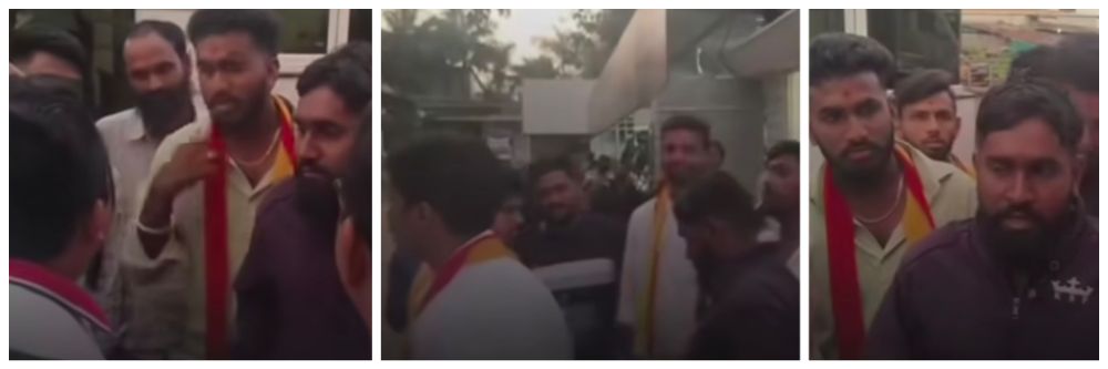 belgaum | बेळगाव : उद्यमबाग येथील वेगा हेल्मेट फॅक्टरीत बेकायदा घुसले कन्नड संघटनांचे कार्यकर्ते बेळगाव : उद्यमबाग येथील वेगा हेल्मेट फॅक्टरीत बेकायदा घुसले कन्नड संघटनांचे कार्यकर्ते