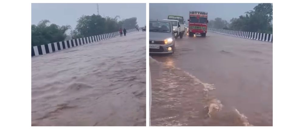 बेळगाव : सौंदलगा येथे ढगफुटी सदृश्य पाऊस; Watch Video
