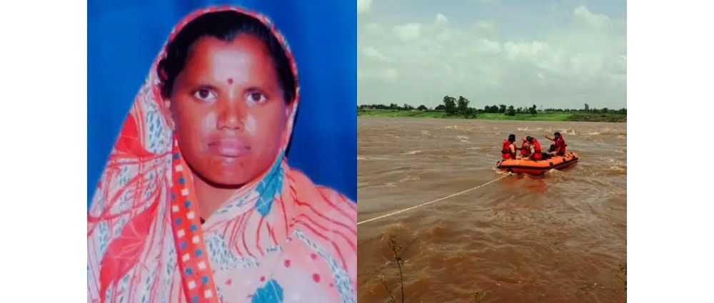 बेळगाव : नैवेद्य दाखवत असताना कृष्णा नदीत पडल्या