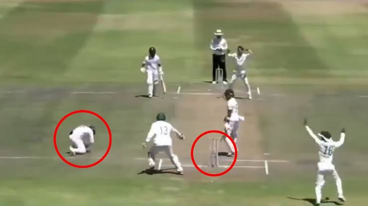Video : असा Run Out कधी पाहिला नसेल..! Bizarre run-out stuns cricket world Watch
