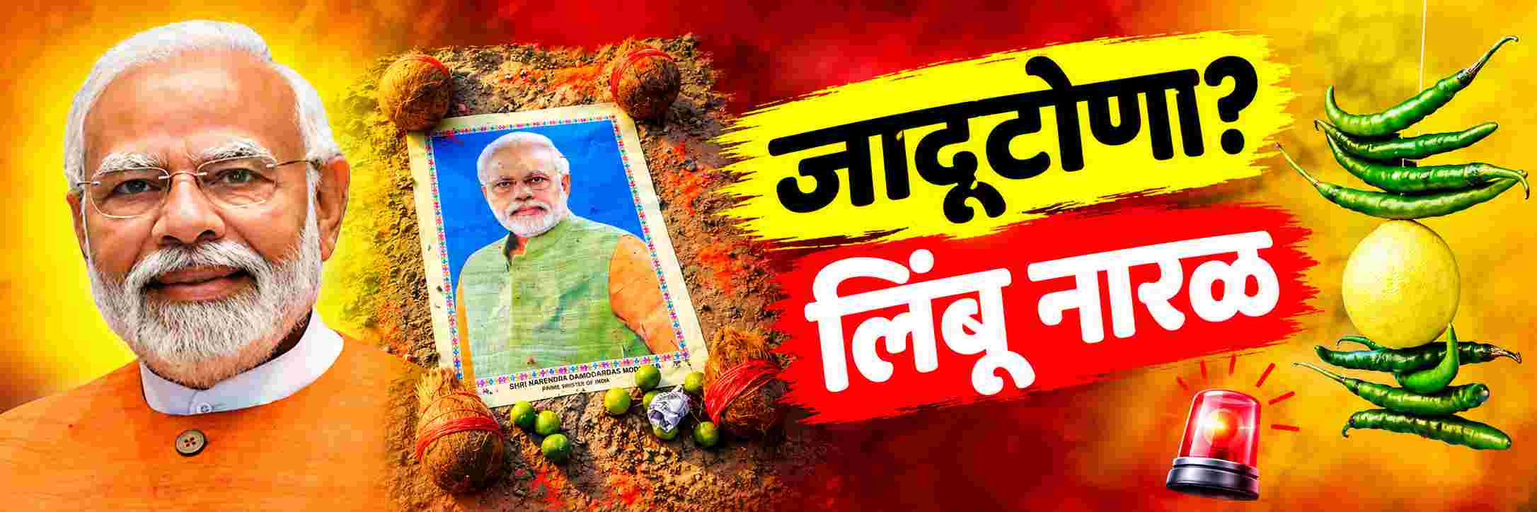 मोदींवर जादूटोणा?