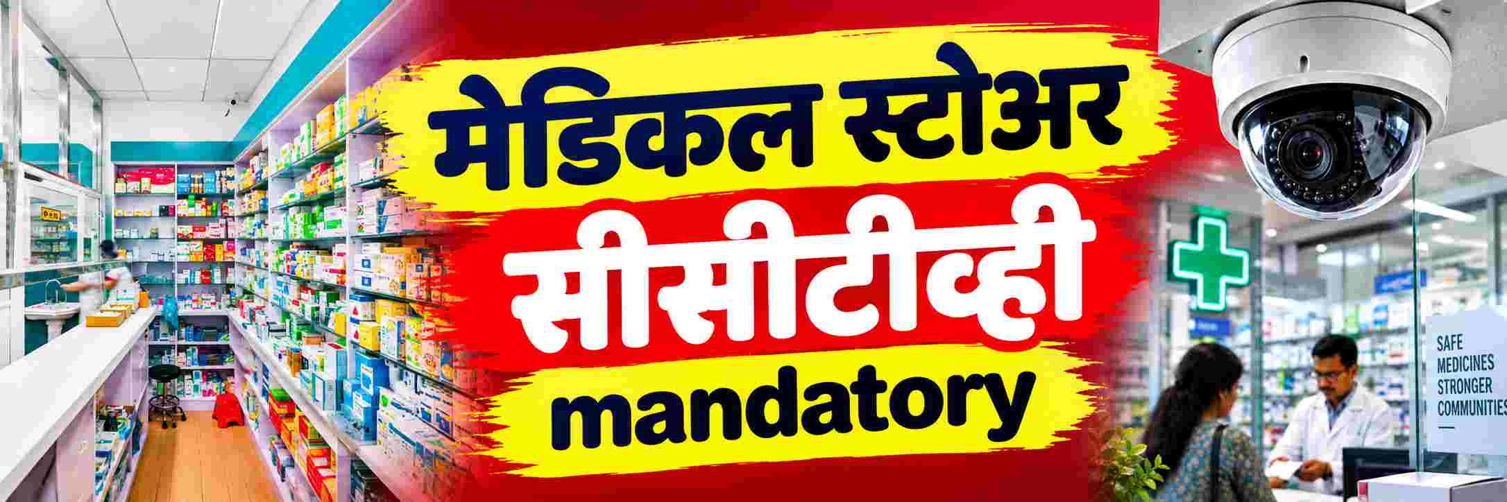 प्रत्येक मेडिकल स्टोअरवर ‘सीसीटीव्ही’ची नजर