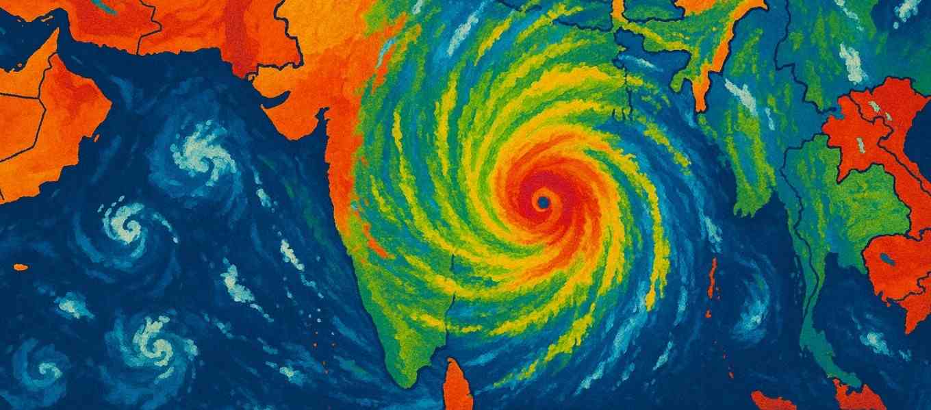 तयार होतेय 'शक्ती' चक्रीवादळ; Cyclone 'Shakti' Brewing In Bay Of Bengal?