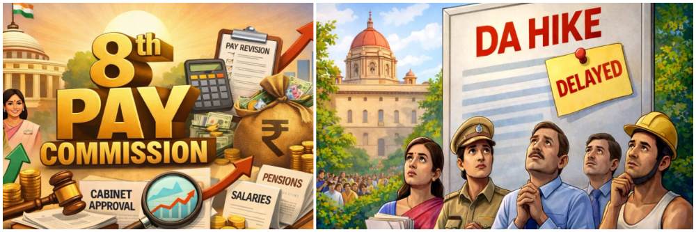 डीएची घोषणा झाल्यावर 4 महिन्याचा एरियर मिळणार?