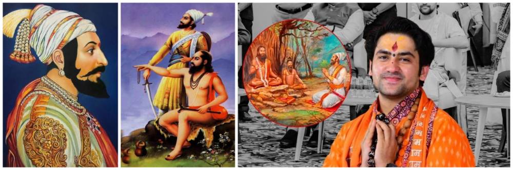 शिवाजी महाराज युद्ध करताना थकले अन्; बागेश्वर बाबाचा 'जावई शोध'