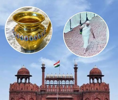 लाल किल्ला परिसरातून कोट्यवधी रुपयांचा रत्नजडित कलश चोरीस