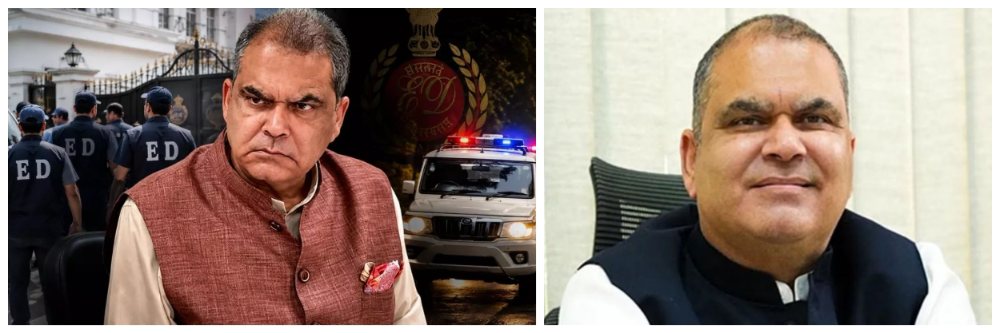 मंत्र्यांच्या घरावर ईडीची धाड;