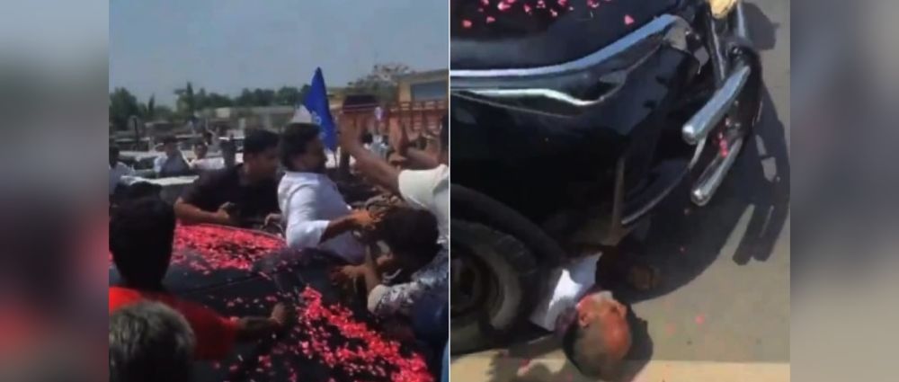 माजी मुख्यमंत्र्यांच्या कारने एकाला चिरडलं;