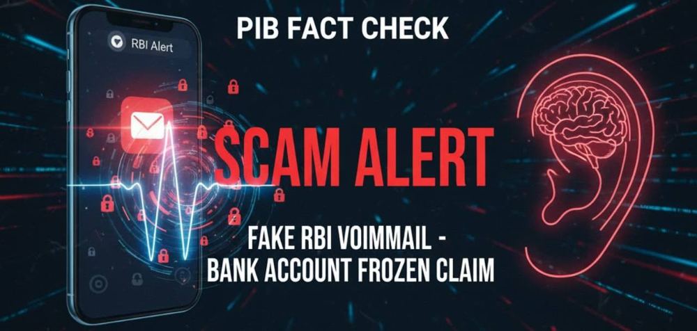 RBI च्या नावे सुरु आहे Voicemail Scam