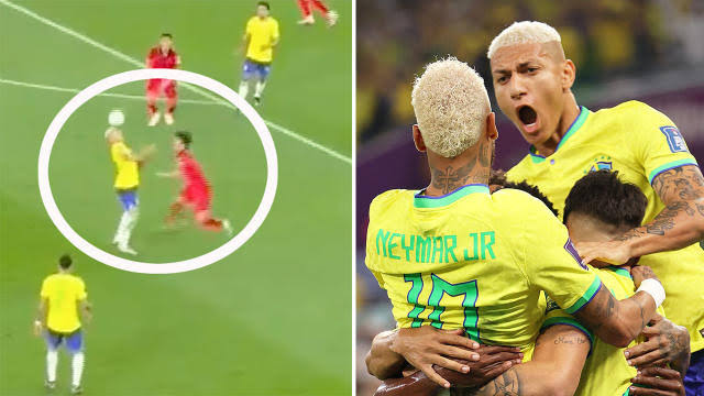 क्या बात है....! ब्राझीलच्या 'या' खेळाडूनं 4 वेळा डोक्यावर उडवला फुटबॉल आणि केला असा गोल; Watch Video