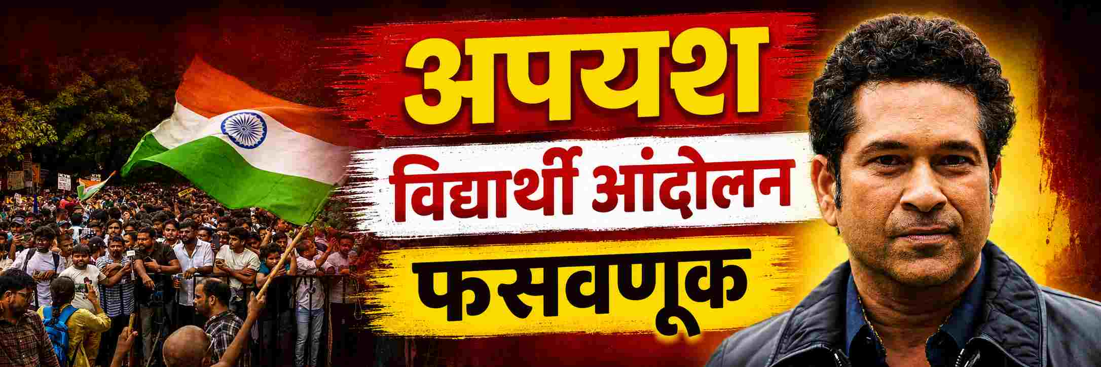विद्यार्थी आंदोलन सुरु असताना सचिन तेंडुलकरची सूचक पोस्ट | NEET protests