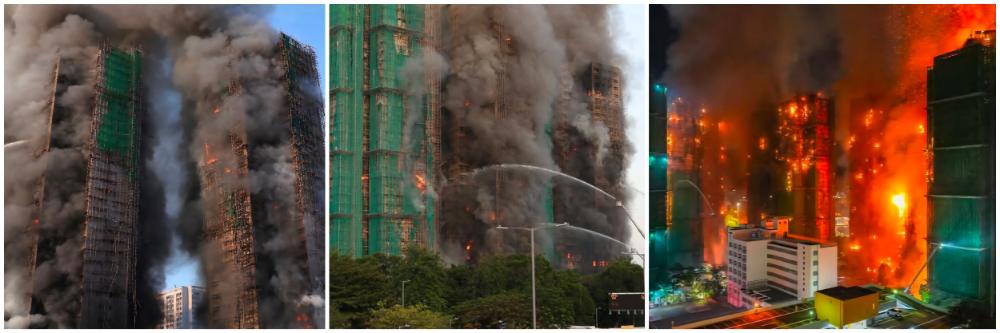 भीषण आग, 44 लोकांचा मृत्यू; Watch Video