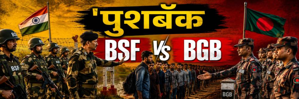 भारत—बांगलादेश सीमेवर थरार; 'पुशबॅक'