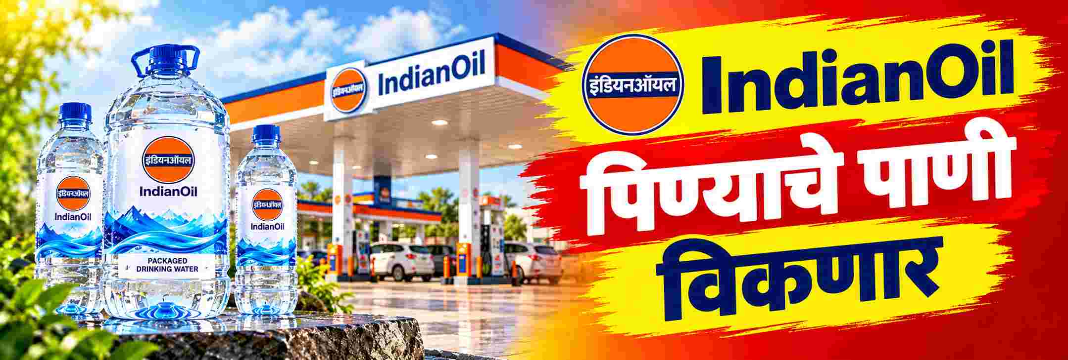 IndianOil आता पिण्याचे पाणीही विकणार;