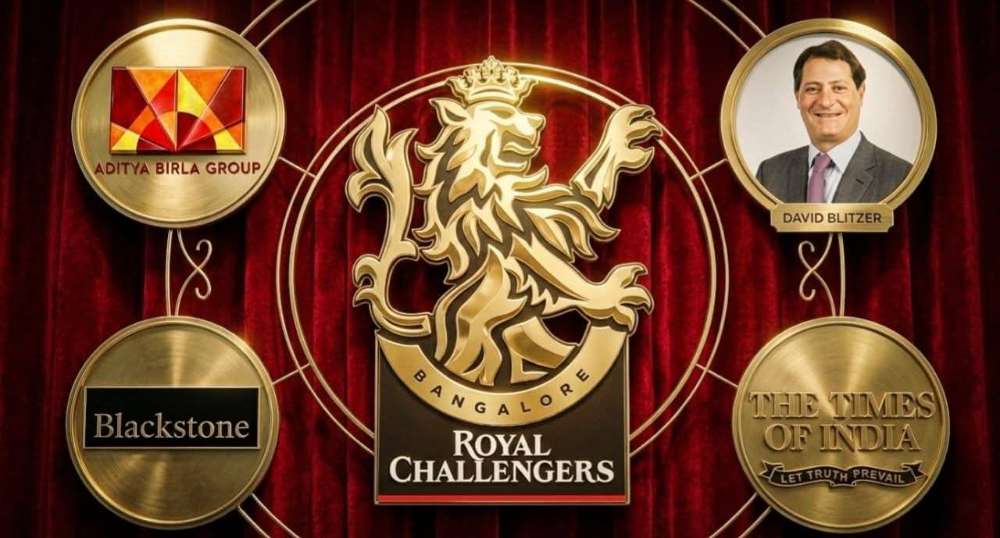 ipl-champions-rcb-sold-to-aditya-birla-group-led-consortium-for-rs-16660-crore-birla-blitzer-blackstone-times-of-india-consortium-to-buy-ipl-team-rcb-rcb-sold-for-usd-billion-aditya-birla-group-20260325_1.jpg | RCB ने विक्रम मोडला; आयपीएलमधील सर्वात महागडा संघ | belgaum news | belgavkar बेळगावकर