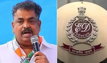 कर्नाटक : कारवार काँग्रेस आमदाराला अटक; गोवा कर्नाटक, मुंबईतही छापे; लोहखनिज बेकायदा वाहतूक