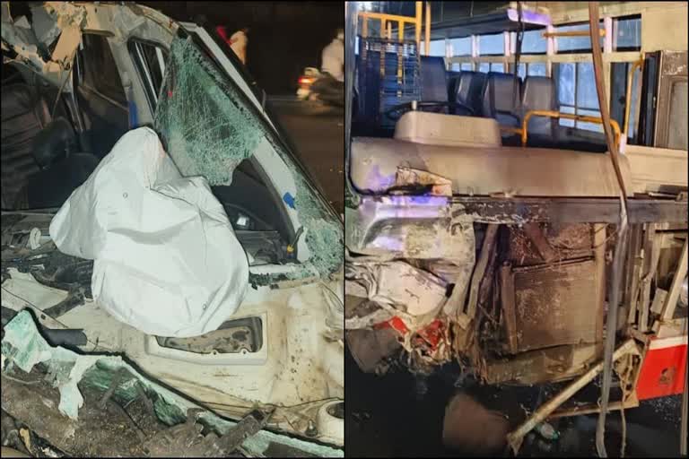 karnataka-news-three-youths-died-horrific-accident-devanahalli-traffic-police-station-three-killed-as-car-jumps-divider-collides-with-ksrtc-bus-on-bengaluru-outskirts-202512.jpg | कर्नाटक : @देवनहळ्ळी; भीषण अपघात; एअरबॅग्ज उघडल्या तरी 3 तरुण ठार | belgaum news | belgavkar बेळगावकर
