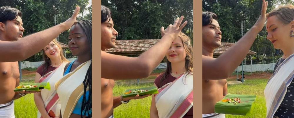 ट्रॅव्हल व्लॉगरचा महिलांना ‘सिंदूर’ लावतानाचा Video व्हायरल;